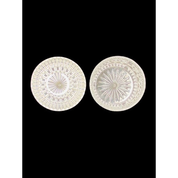 German Vintage Crystal Candy Dish  2''X 4'' Round Dish With Lid - Picture 3 of 5